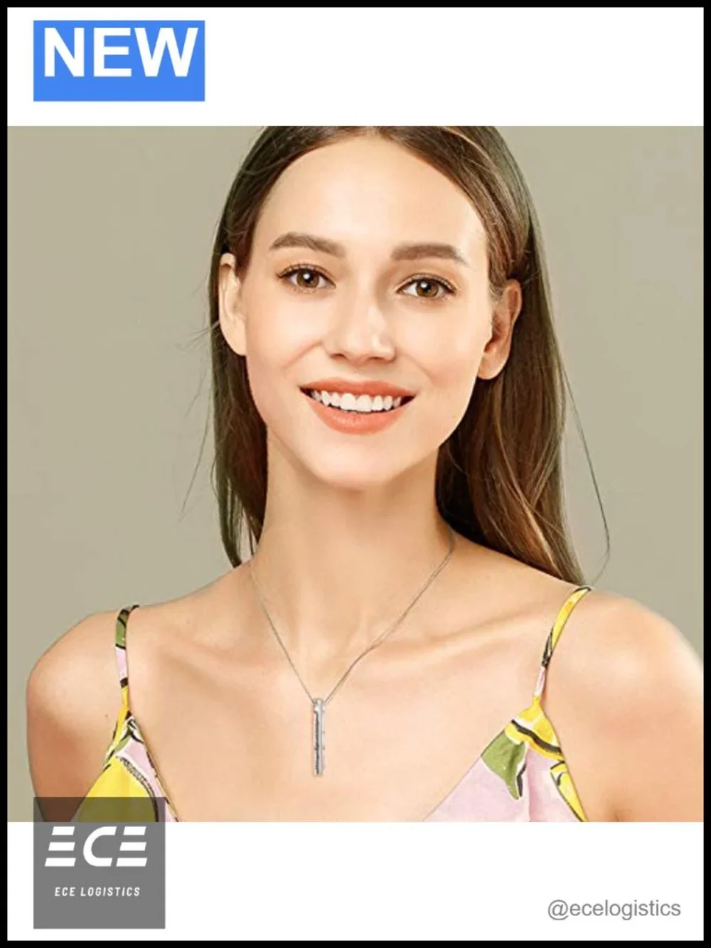 Sterling Silver Sister Bar Necklace Inspirational Gift